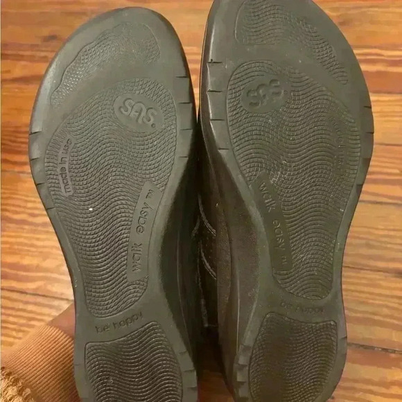 Sas Walk Easy Walking Shoe Women’s Brown Leather Shoes Sz 7 M Orthopedic - Picture 8 of 8